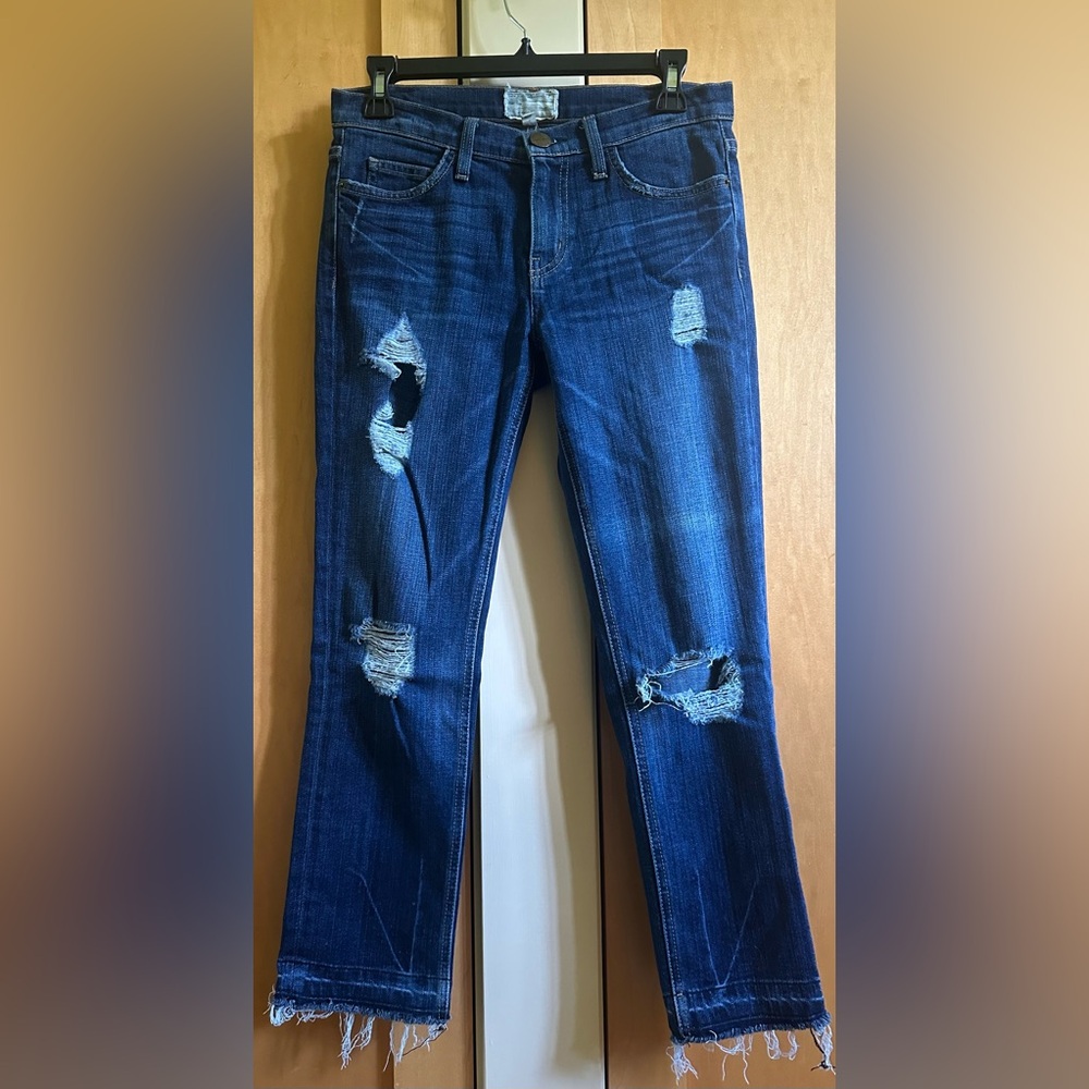Current Elliott The Cropped Straight Jean, Size 25, Great Condition! - Picture 5 of 11